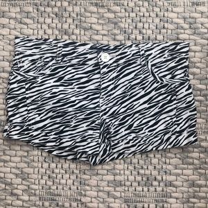 Zebra Shorts